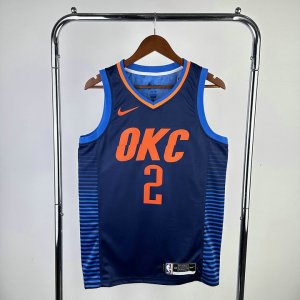 NBA 2 Gilgeous-Alexander OKC Thunder Maillot bleu